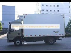 Sinotruk HOWO Truk berpendingin listrik murni sepanjang 4,2 meter
